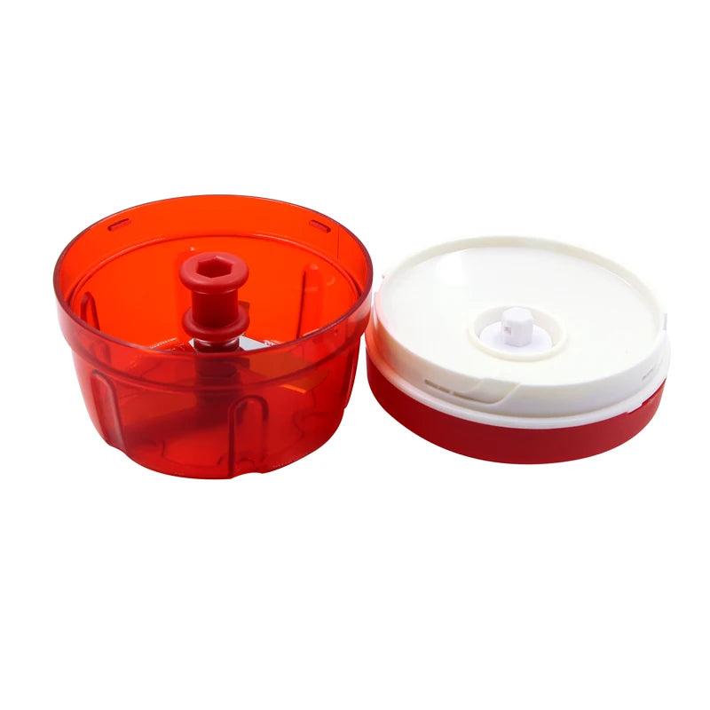 1 pezzo rosso di alta qualità nuovo Design ad alta velocità verdura frutta torsione trituratore tritacarne manuale tritacarne tritacarne