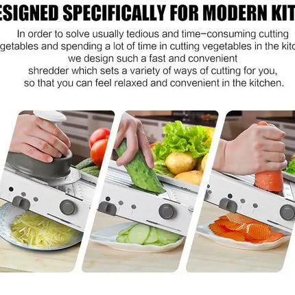 Super utensili da cucina Tagliaverdure Affettatrice Grattugia Insalata Assistente per insalata