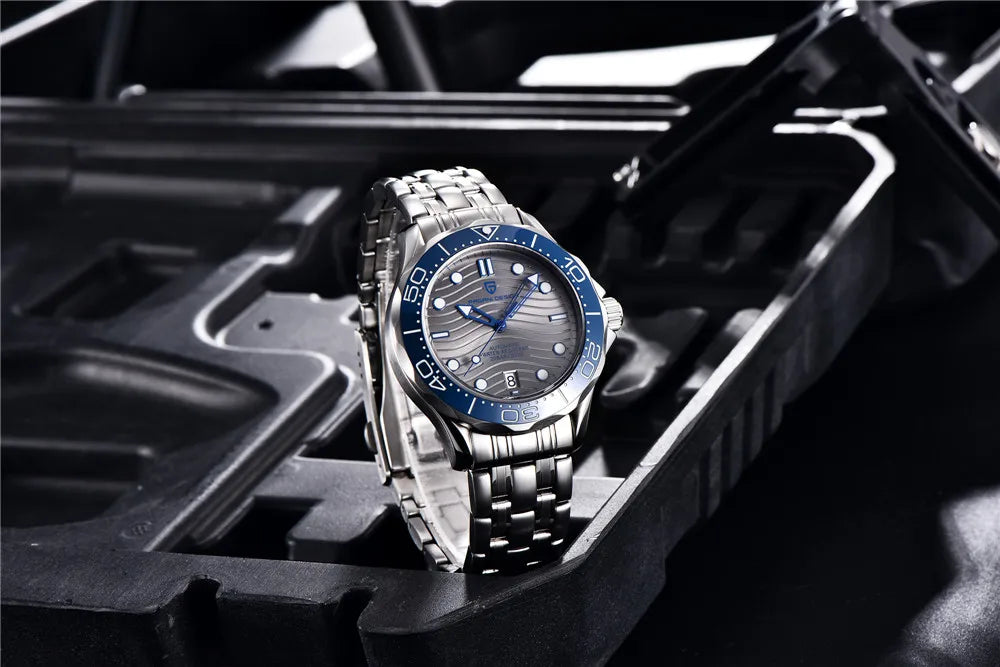 PAGANI DESIGN Orologio Automatico da Uomo PD-1685 Acciaio Inossidabile Zaffiro