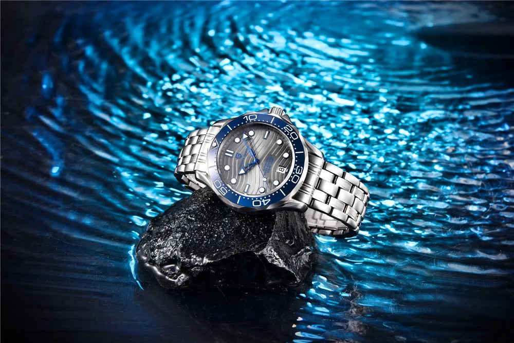 PAGANI DESIGN Orologio Automatico da Uomo PD-1685 Acciaio Inossidabile Zaffiro