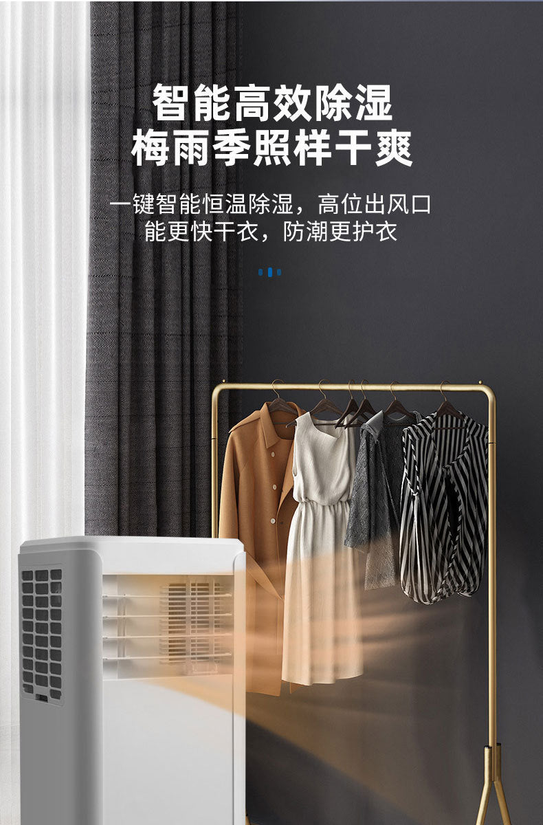 Condizionatore d'Aria Portatile 12000 BTU, Unità AC Mini Tutto-in-Uno, Efficiente dal Punto di Vista Energetico, Raffreddamento e Riscaldamento, Condizionatore d'Aria Compatto per Casa e Ufficio