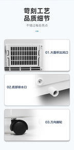 Condizionatore d'Aria Portatile 12000 BTU, Unità AC Mini Tutto-in-Uno, Efficiente dal Punto di Vista Energetico, Raffreddamento e Riscaldamento, Condizionatore d'Aria Compatto per Casa e Ufficio