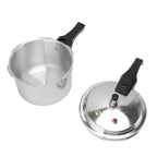 3-Liter-Aluminiumlegierung-Schnellkochtopf, 18 cm Mini-Schnellkochtopf mit 3-Liter-Boden für Gasherd, 3-Liter-Aluminiumlegierung-Schnellkochtopf