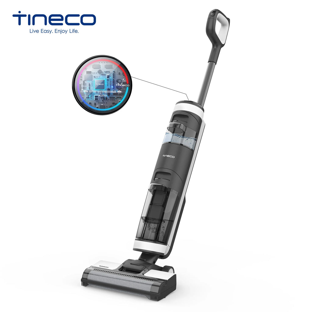 Tineco Floor One S3 Breeze Kabelloser Nass-/Trockensauger mit Wischfunktion, selbstreinigend, intelligentes Haushaltsgerät