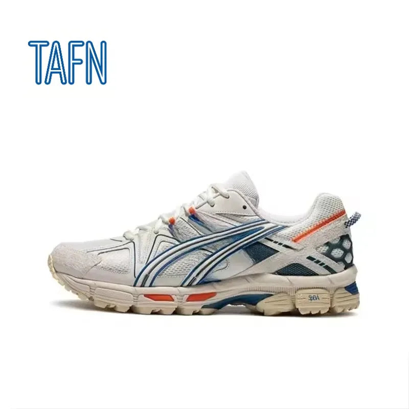 Retro-Sportschuhe mit segmentierter, rutschfester Sohle, geeignet für Jogging, Outdoor-Aktivitäten, Freizeit und Fitness für Erwachsene.