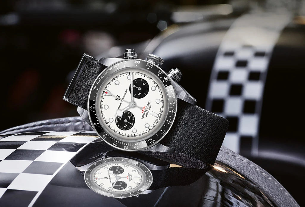 Nuovo Orologio da Uomo PAGANI DESIGN BB Panda 2026, Orologio al Quarzo di Lusso Retrò, Cronografo Sportivo da Polso, Impermeabile 100M, Luminoso