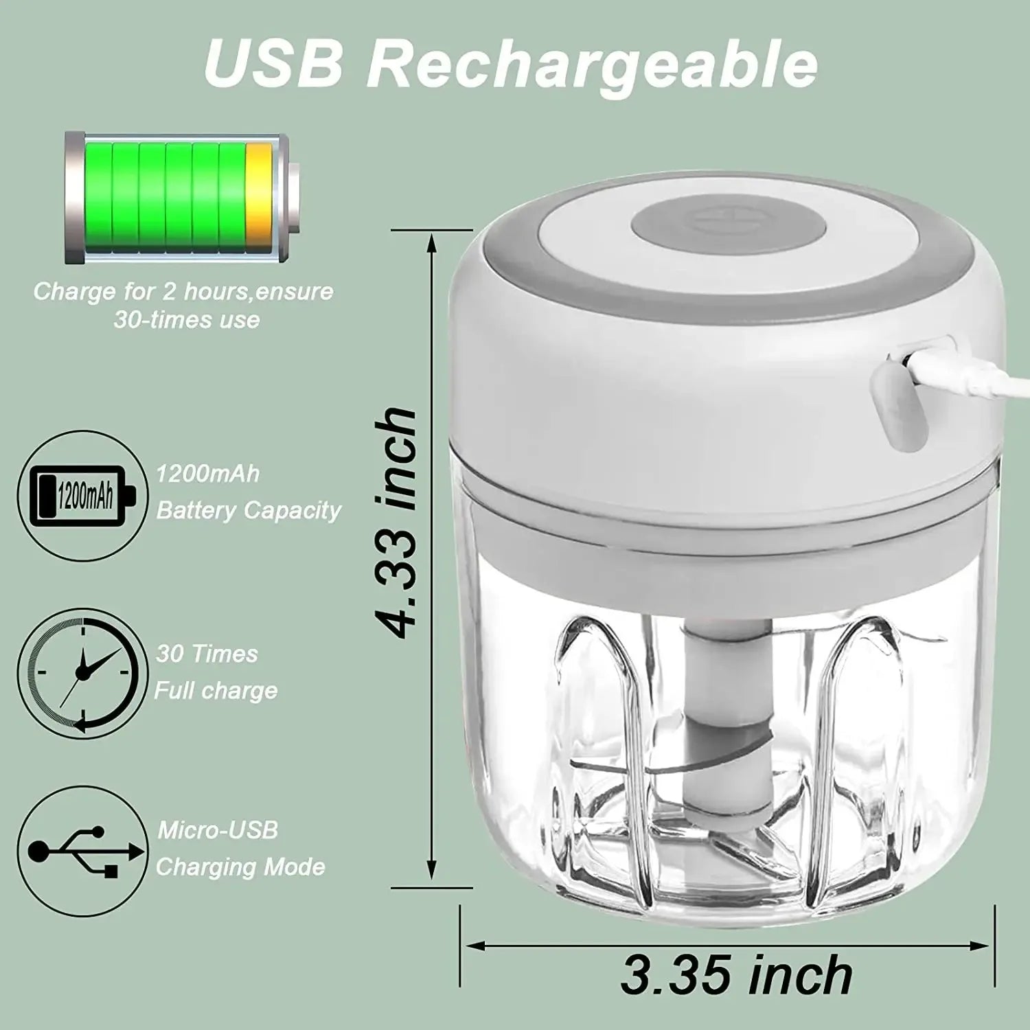 100ML/250ML Elettrico Tritacarne Aglio Chopper Ruota Aglio Presse Frantoio Verdura Cipolla Cutter Cucina Accessori Da Cucina