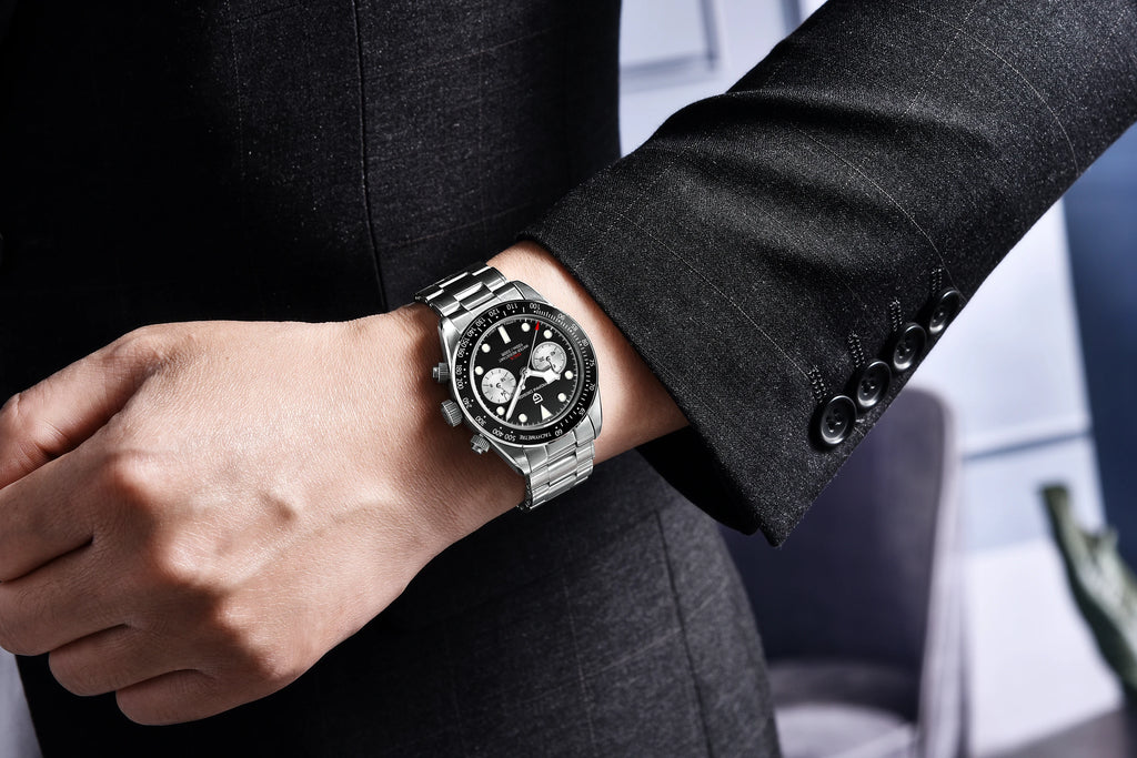Nuovo Orologio da Uomo PAGANI DESIGN BB Panda 2026, Orologio al Quarzo di Lusso Retrò, Cronografo Sportivo da Polso, Impermeabile 100M, Luminoso