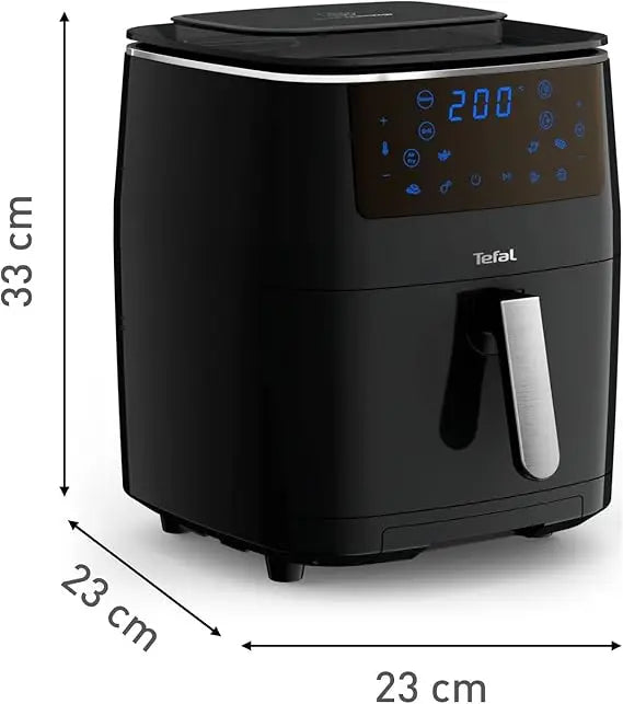 Tefal 3 in 1 Easy Fry Grill & Steam Air Fryer FW2018 - Black, 6.5 L