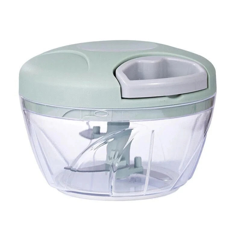 500/900 ml manueller Zerkleinerer mit Seil, Küchenmaschine, Silcer-Häcksler, Salatzubereiter, Knoblauch-Zwiebelschneider, Küchenutensilien