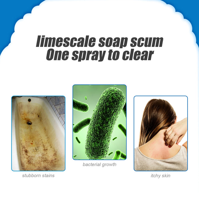 Bathroom Cleaner, Limescale Remover for Showers and Tubs, Sink Cleaner, Household Cleaning Detergent
