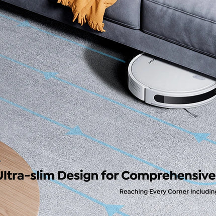 Laresar L10 SoF Robot Aspirapolvere e Lavapavimenti LiDAR, 6500Pa, 150min Senza Fili, Controllo Tramite App, Pulizia Intelligente di Pavimenti e Tappeti