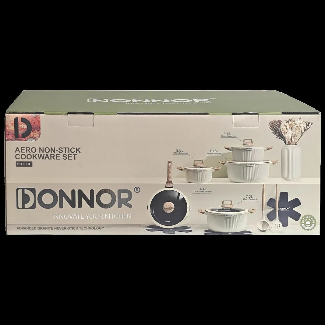 Set di Pentole per Latte in Lega di Alluminio con Rivestimento Ceramico, Set di Pentole Antiaderenti in Granito per Uso Domestico