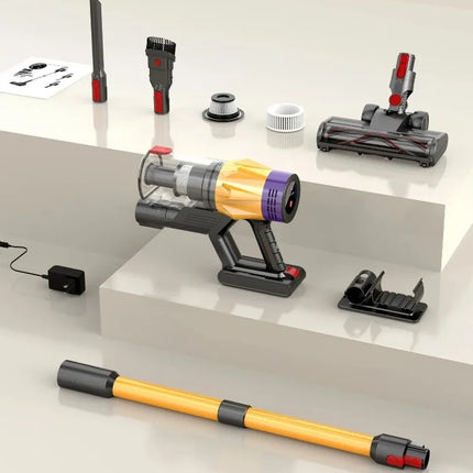 IDEACH V18 Aspirapolvere Portatile Senza Fili 550W 45kPa con Touchscreen, Batteria Rimovibile, Leggero per Pavimenti, Auto e Peli di Animali Domestici
