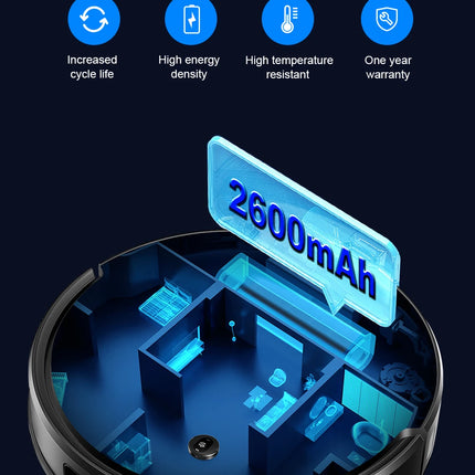 Liectroux T9 Robot Vacuum and Mop with LDS Navigation, 6500Pa Powerful Suction, Auto-Empty Station, Multi-Floor Mapping, Carpet Boost, Tangle-Free Brushes, 2.4/5GHz WiFi