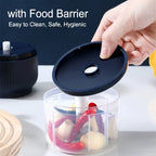 Mini Akku-Zerkleinerer, 250ml, USB-wiederaufladbar, Knoblauch- und Gemüseschneider, Knoblauchpresse