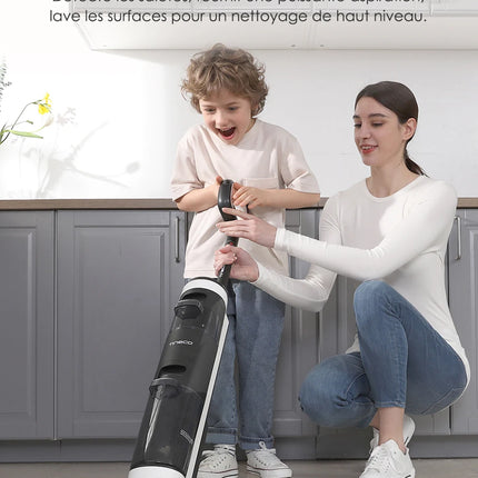 Tineco Floor One S3 Breeze Aspirapolvere Lavapavimenti Senza Fili Wet Dry Mop Elettrico Autopulente Elettrodomestico Intelligente