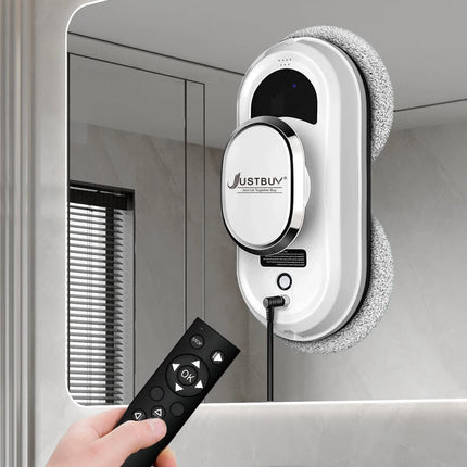 Robot window vacuum cleaner that cleans the remote-controlled electric glass cleaner