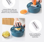 12 in 1 tritatutto per verdure multifunzionale patate tagliate manualmente affettatrice per ravanello grattugia utensili da cucina per hotel/commerciale