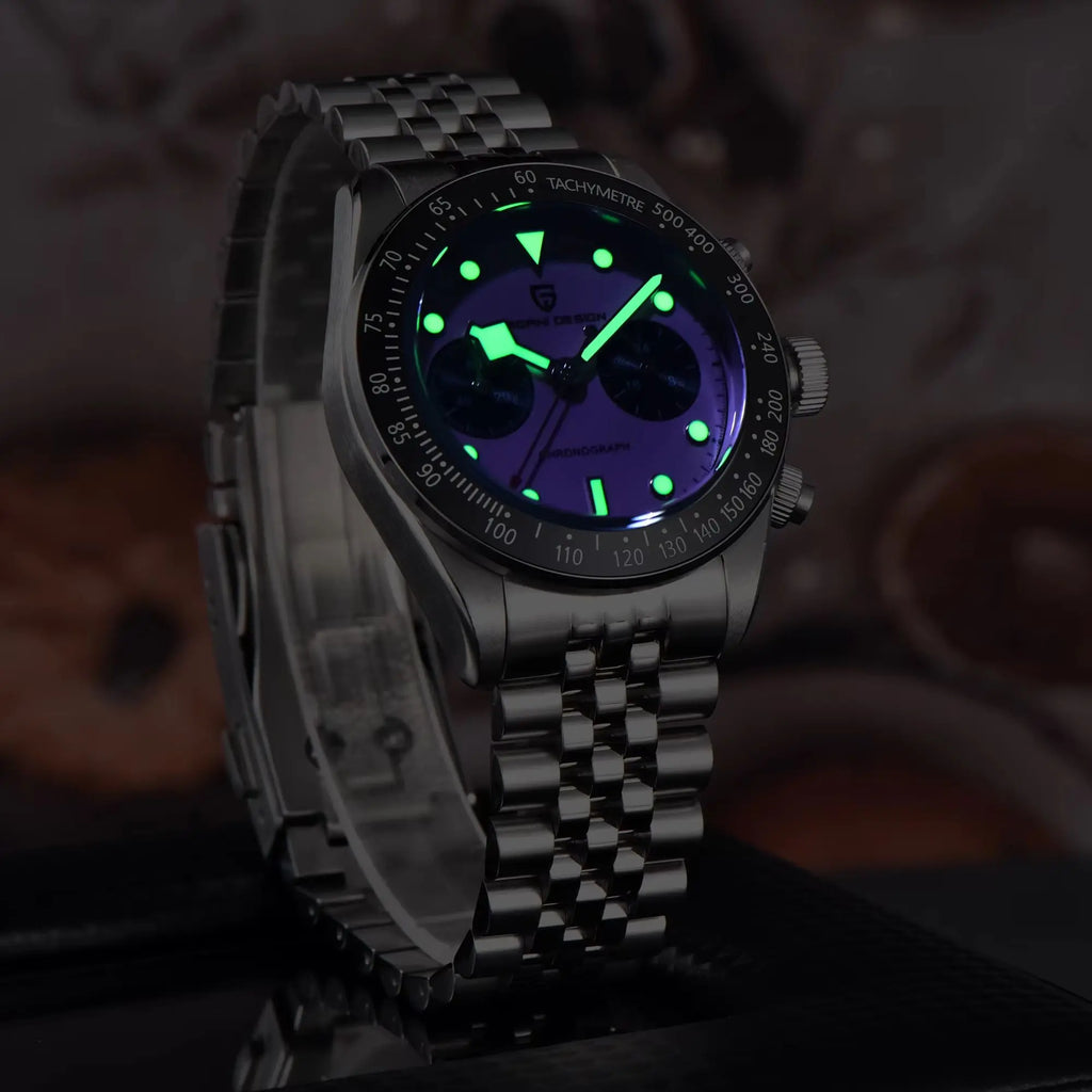 Nuovo Orologio da Uomo PAGANI DESIGN BB Panda 2026, Orologio al Quarzo di Lusso Retrò, Cronografo Sportivo da Polso, Impermeabile 100M, Luminoso