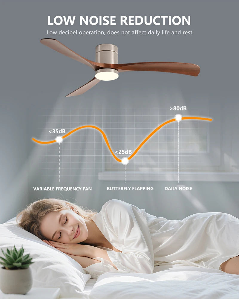 Ventilatore da Soffitto Industriale Retrò da 38/52 Pollici, Ideale per Zone Giorno/Sala da Pranzo, Casa e Ufficio - Motore DC Inverter Silenzioso a 6 Velocità