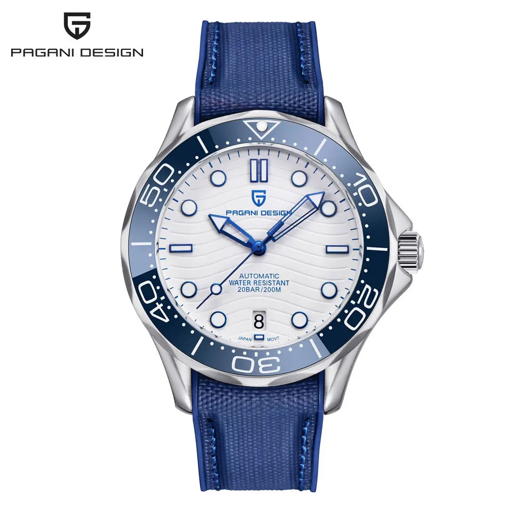 PAGANI DESIGN Orologio Automatico da Uomo PD-1685 Acciaio Inossidabile Zaffiro