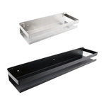 Portaspezie in Acciaio Inox Senza Foratura, Organizzatore da Parete per Cucina e Bagno, Organizzatore per Stoccaggio Domestico