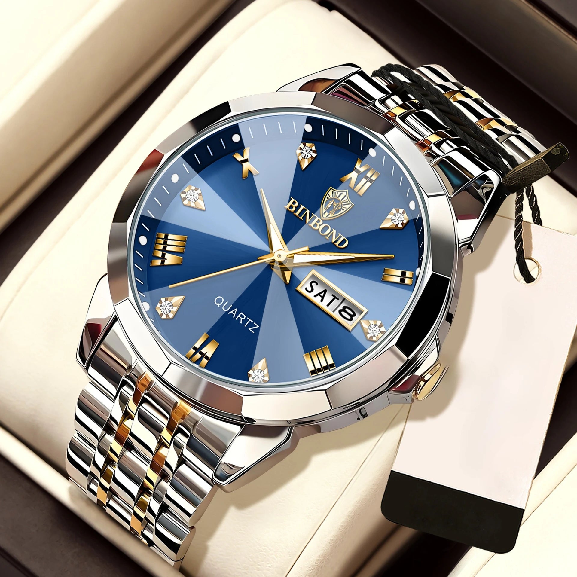 Retro-Quarzuhr für Herren, modisches Geschenk für Männer, Geburtstagsgeschenk, klassischer Stil, analoge Armbanduhr für Erwachsene