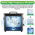 3L 6L 10L 30L Ultraschallreiniger Ultraschallknopf Beheizte Ultraschallwaschmaschine Ultraschallreinigungsbad für Zuhause und Gewerbe