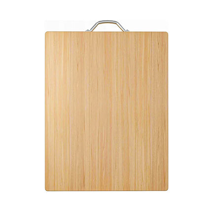 Tagliere spesso in legno massello bifacciale, antibatterico, anti-muffa, non facile da rompere, da utilizzare per carne, tagliatelle, frutta, verdure