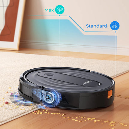 Airzeen R7 3-in-1 Robot Vacuum and Mop, 4000Pa Suction, Smart App/Alexa Control, Self-Charging for Pet Hair and Hard Floors