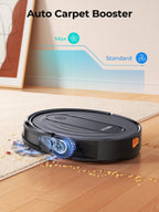 Robot-Staubsauger und Wischroboter Airzeen R7 3-in-1, 4000Pa Saugkraft, Smart App/Alexa Steuerung, Automatische Aufladung für Tierhaare und Böden