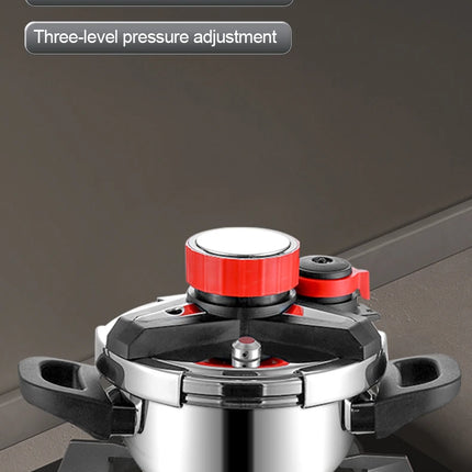 Fenghui 2.4L CE Certified 304 Stainless Steel Explosion-Proof Energy-Saving Mini Pressure Cooker 3 Adjustable Pressure Levels