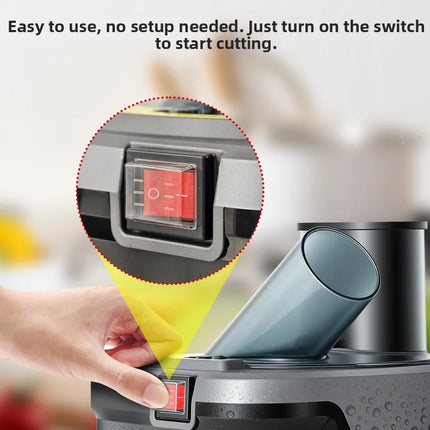 4-in-1 electric vegetable chopper, automatic food processor, small cooking appliance, heavy-duty meat grinder for home use