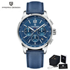 PAGANI DESIGN Orologio da Polso Uomo Quarzo VK63 41mm Vetro Zaffiro 10 Bar