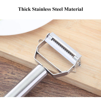 Multifunctional Stainless Steel Kitchen Peeler Fruit Vegetable Potato Carrot Cucumber Julienne Grater Durable Vegetable Slicer