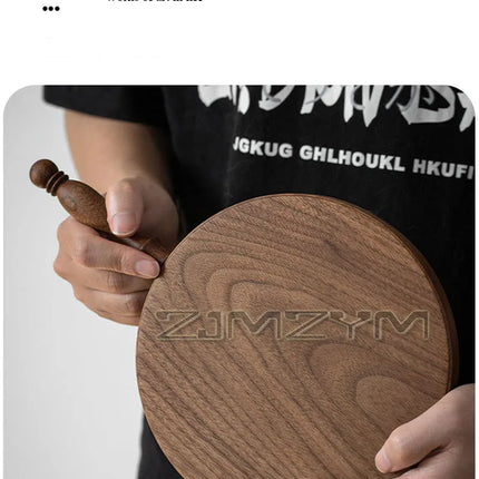 French Vintage Cutting Board Premium Handmade Black Walnut Cutting Board with Natural Texture Durable, Polished, Smooth, No Rough Edges