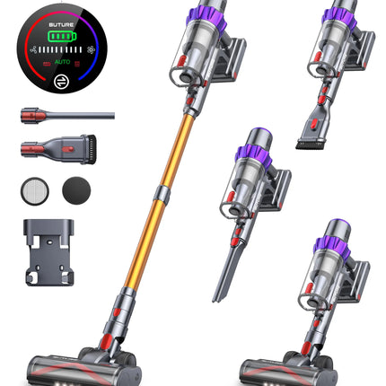 BUTURE VC80 500W 48Kpa Potenza di Aspirazione Aspirapolvere Portatile Senza Fili per Uso Domestico con Contenitore Polvere da 1.5L e Batteria Rimovibile