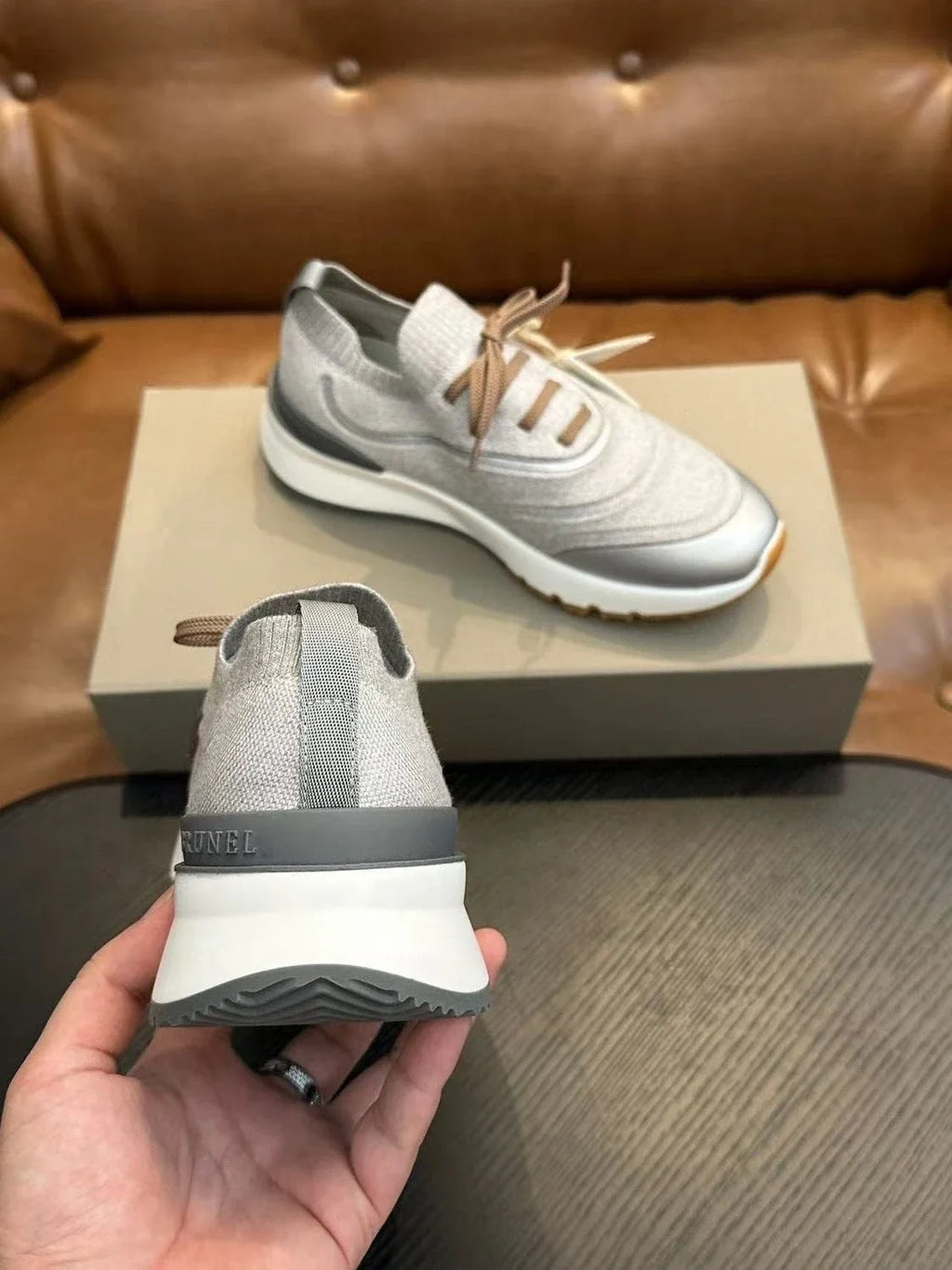 Herren-Sneaker Casual 2026, atmungsaktiv und bequem, Slip-On-Modell