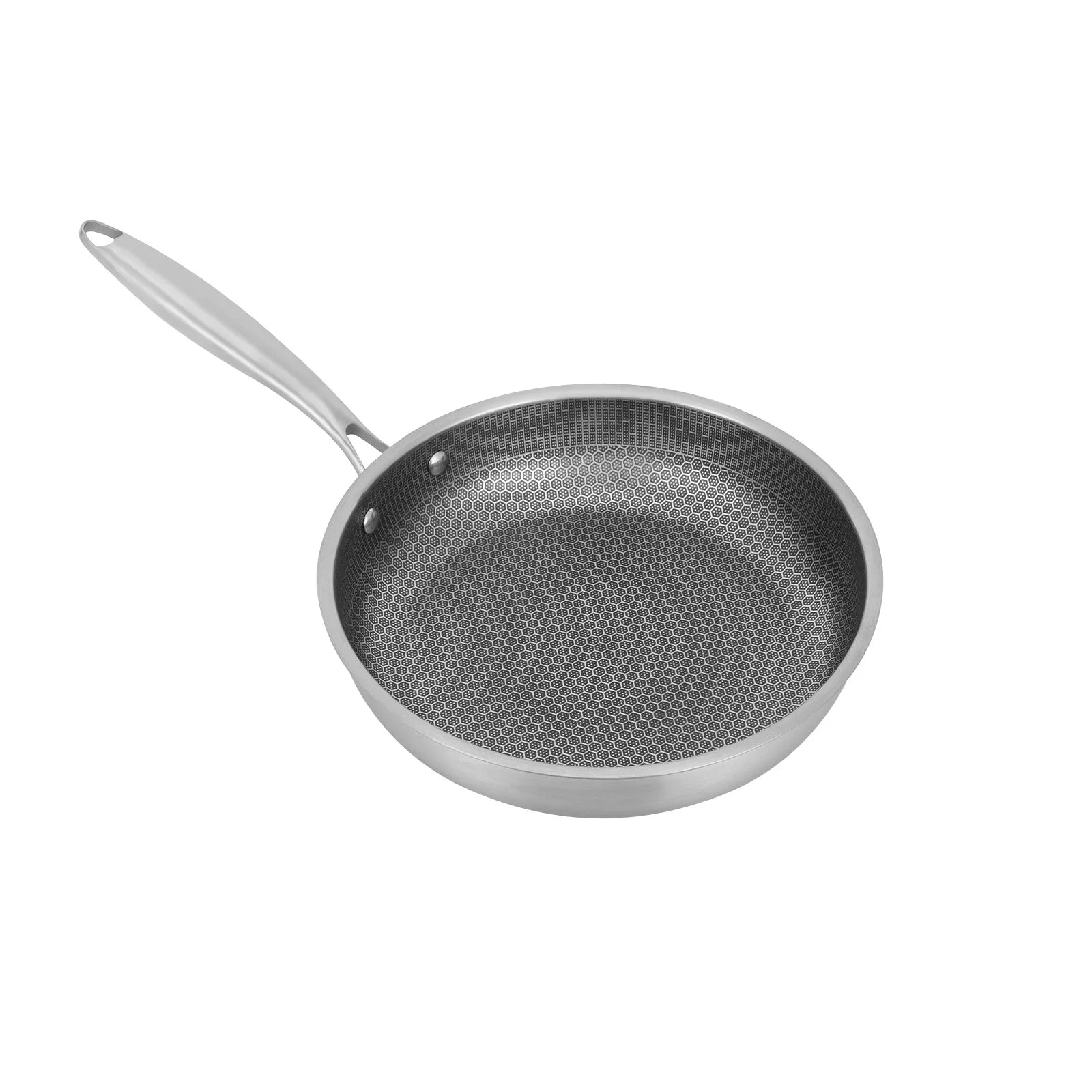 Padella a nido d'ape 28 cm - Padella per cucinare e arrostire - Padella antiaderente a nido d'ape - per piano cottura a induzione