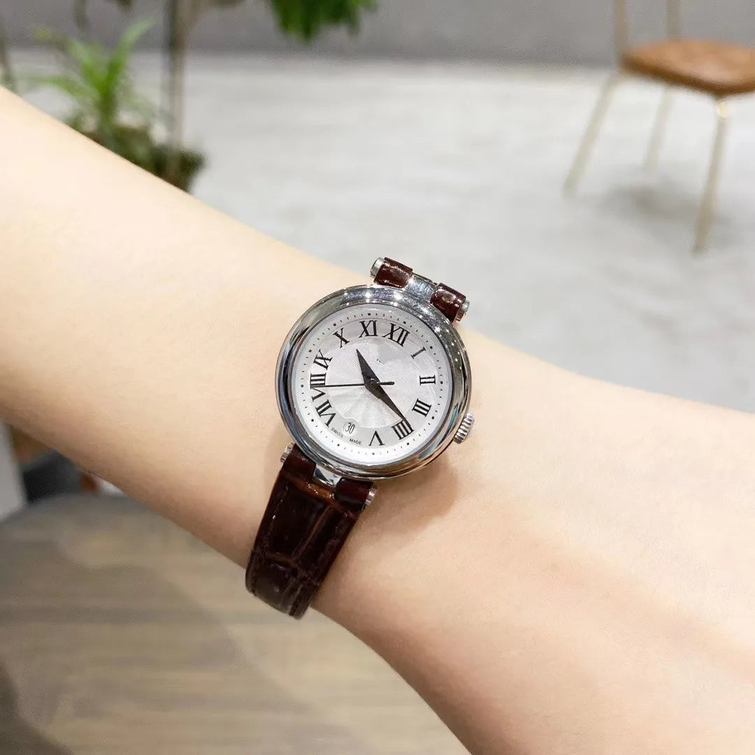 Orologio da Donna Suojiali Little Beauty, Quadrante Piccolo con Numeri Romani, Acciaio Inossidabile