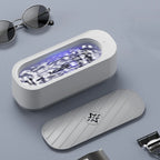 Ultraschallreinigungsmaschine mit USB-aufladbarem oder batteriebetriebenem Modus, Hochfrequenz-Vibrationsreiniger für Schmuck und Brillen