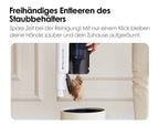 Tineco A30S, Akku-Staubsauger, 160 W Saugleistung, 60 Minuten Laufzeit, 1 L Staubbehälter, ZeroTangle-Bürste, PureCyclone-Technologie, LED-Licht