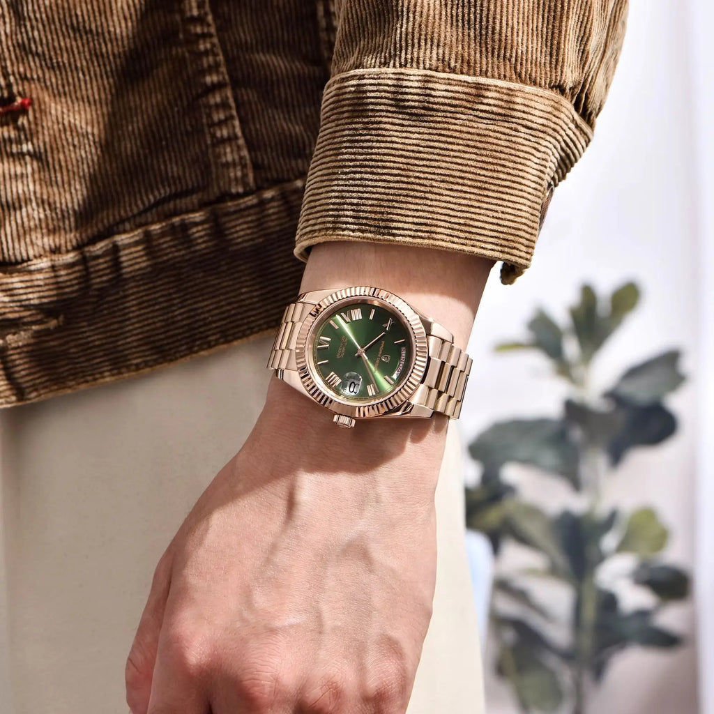 2026 Nuovo PAGANI DESIGN Oro rosa DD40 Orologio automatico di lusso da uomo Orologi da polso meccanici da uomo Giappone NH36A AR Vetro zaffiro