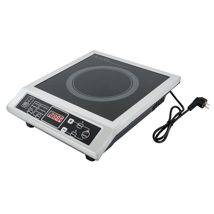 3.5 kW Portable Electric Induction Cooktop, Countertop Induction Hob with 8 Temperature Settings, IPX4 IGBT Heating Induction Cooker