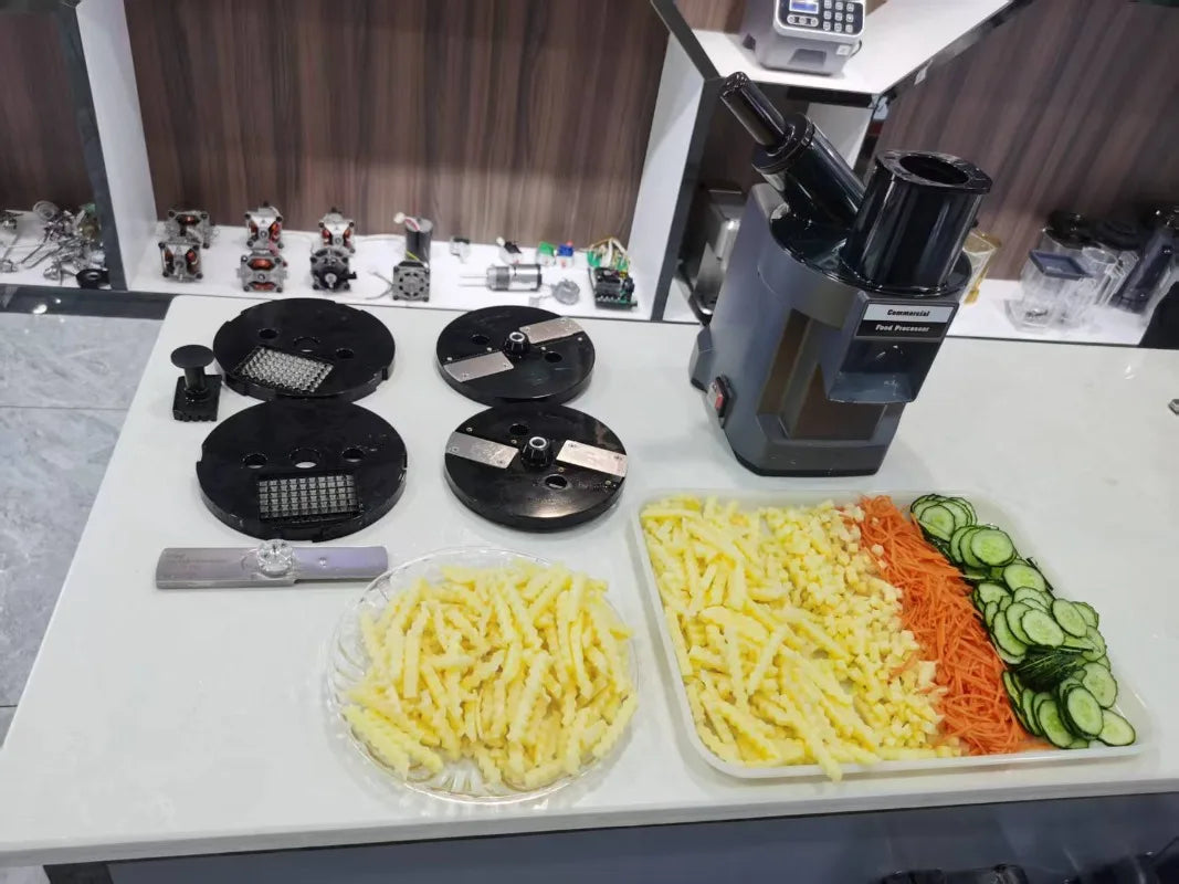 220V tritatutto per verdure tagliatrice elettrica multifunzionale carota taglierina per patate fetta trituratore robot da cucina a dadini