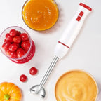 Elektrischer Stabmixer für Lebensmittel, Stabmixer für Fleisch, Smoothies, Saucen, Babynahrung und Suppen 1