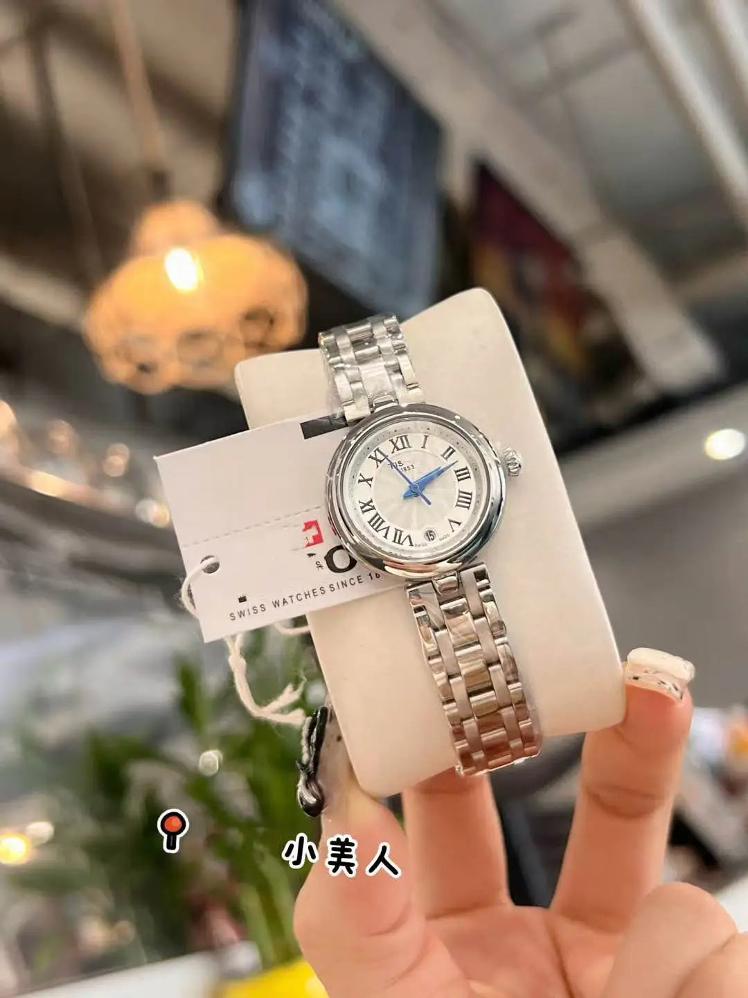 Orologio da Donna Suojiali Little Beauty, Quadrante Piccolo con Numeri Romani, Acciaio Inossidabile