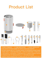 20 in 1 Set di strumenti per la pulizia della tastiera del computer portatile Cuffie per fotocamera digitale Kit per la pulizia del telefono cellulare Auricolari Penna per la pulizia Estrattore per copritasti