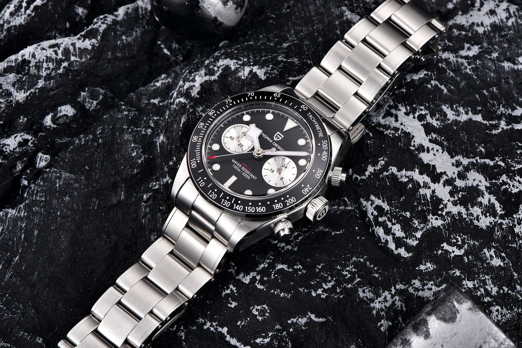 Nuovo Orologio da Uomo PAGANI DESIGN BB Panda 2026, Orologio al Quarzo di Lusso Retrò, Cronografo Sportivo da Polso, Impermeabile 100M, Luminoso